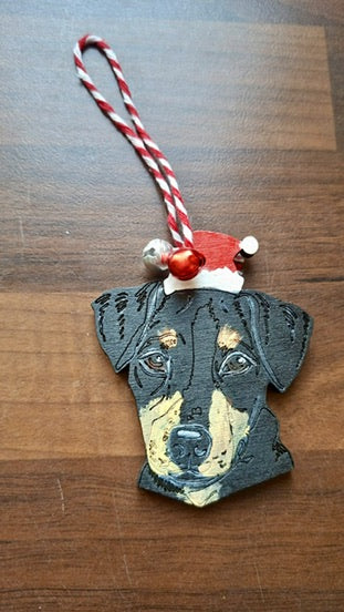 Personalised Pet Portrait Bauble