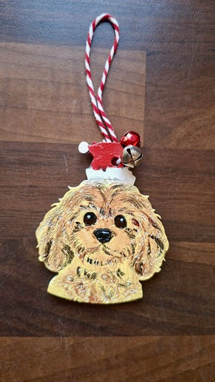 Personalised Pet Portrait Bauble