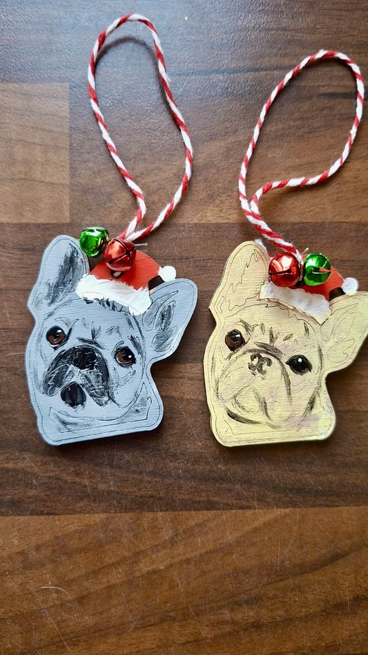 Personalised Pet Portrait Bauble