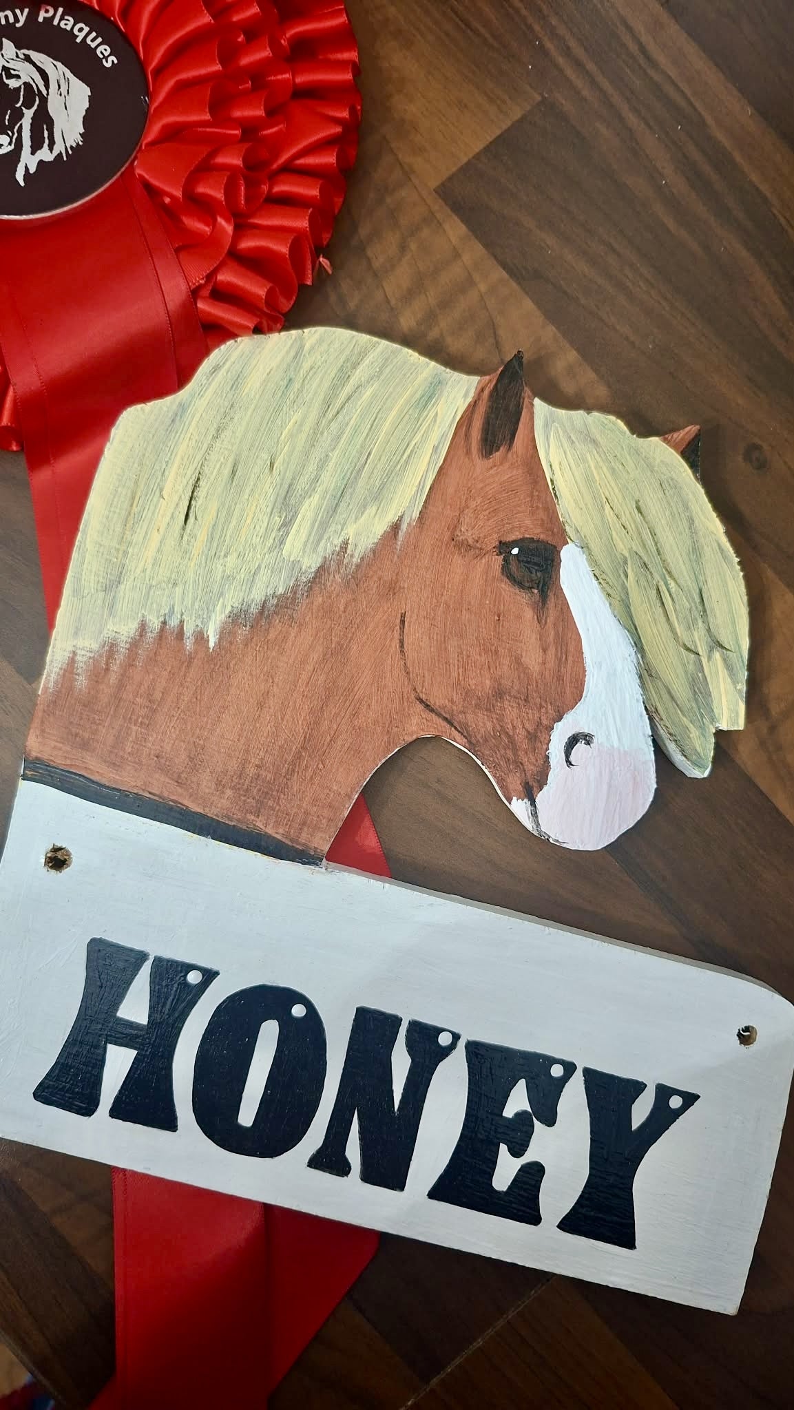 Horse Stable Name Plaque