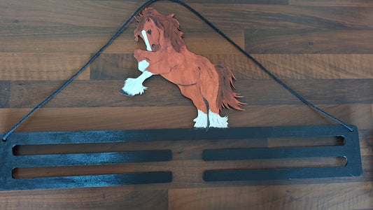 Hand-Painted Personalised Horse Sash Holder